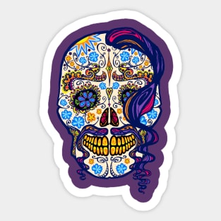 Skull Cossack Sticker